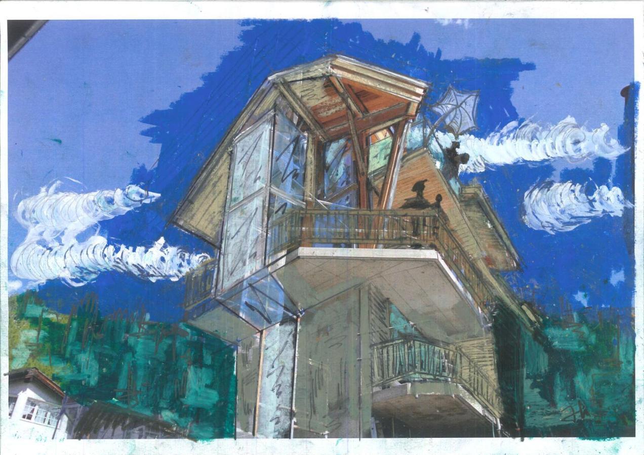 צרמט Backstage Hotel Chalet Rooms חדר תמונה